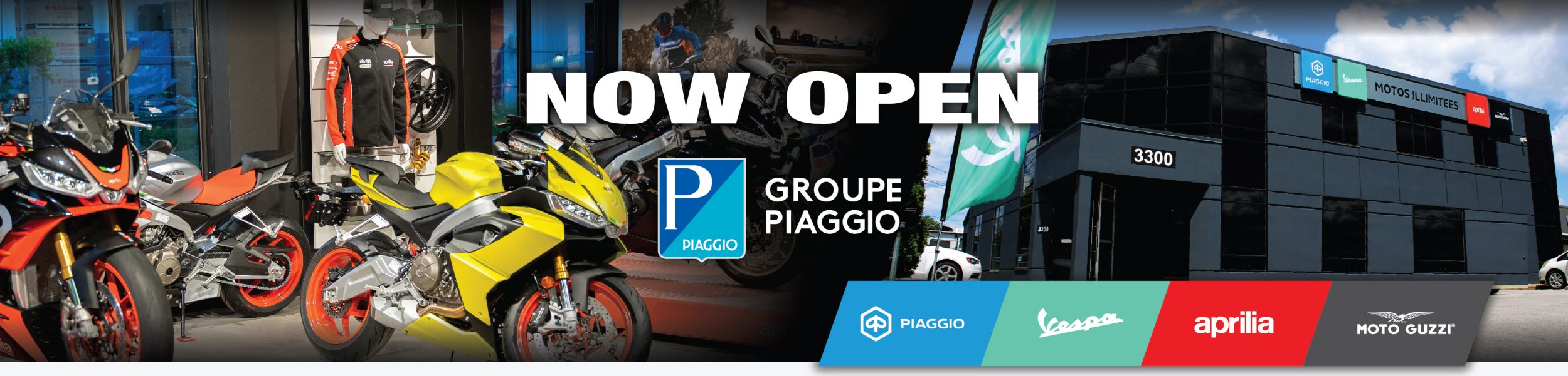 now open – piaggio