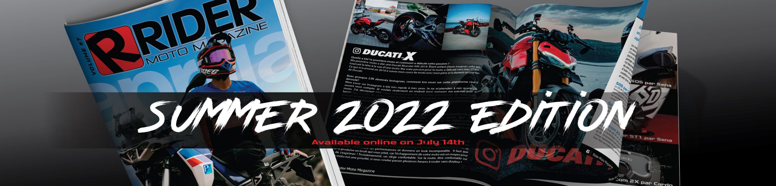 RIDER MOTO MAGAZINE – 2022 JULY
