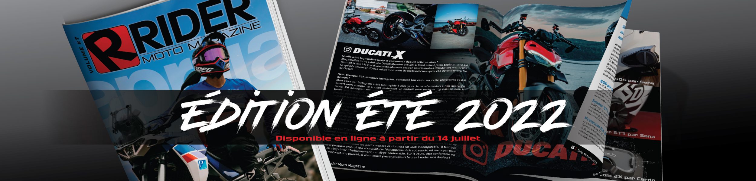 rider moto magazine – JUILLET 2022