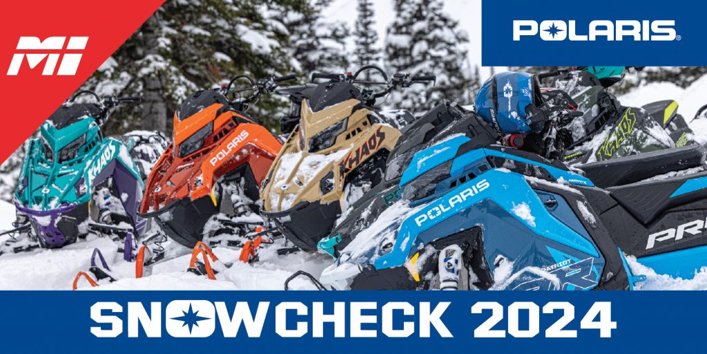 SNOWCHECK POLARIS 2024 Motos Illimitées Motos Illimitées
