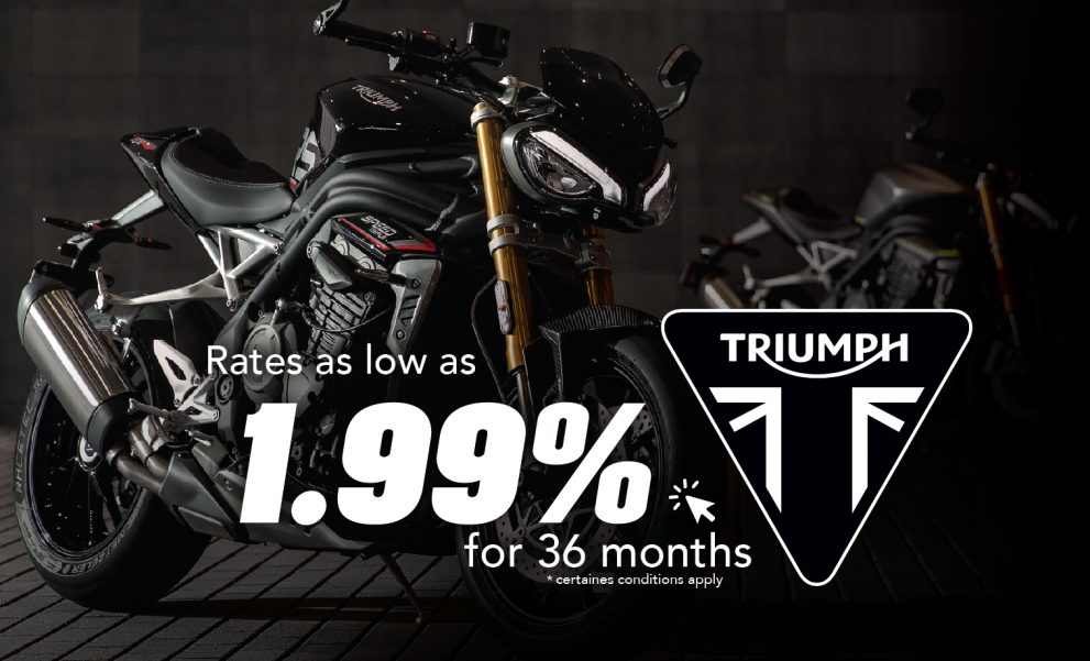 Triumph – JULY – promotions – financing